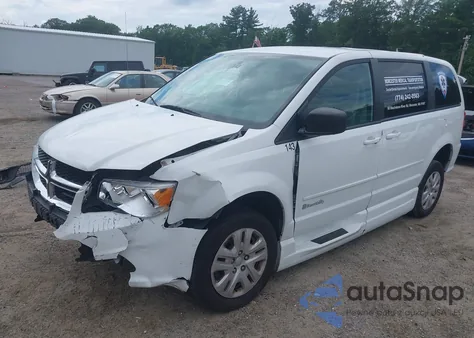 2017 Dodge Grand Caravan Se z USA, uszkodzony, nr VIN 2C7WDGBG3HR711603